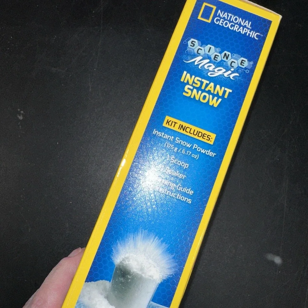 National Geographic Science Magic Instant Snow Kit, STEM‎ Kit NEW
